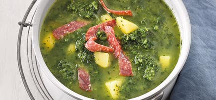 Pikante Grünkohlsuppe
