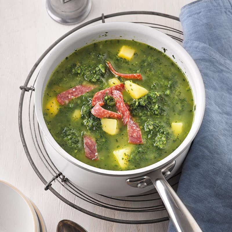 Pikante Grünkohlsuppe