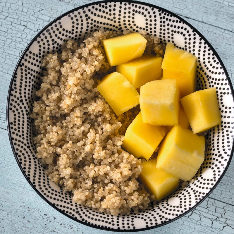 Foto van Quinoa met mango en honing door WW