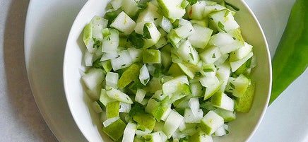Fresh pear salsa