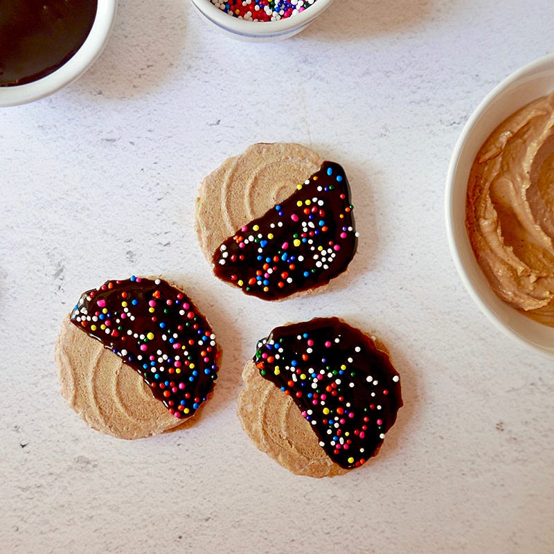 Photo of Peanut butter sandwich snacks by WW