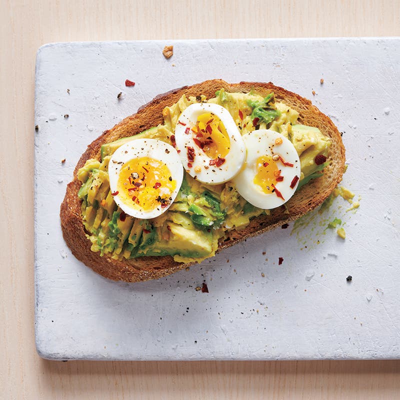 ViktVäktarna - Macka med mosad avokado och ägg