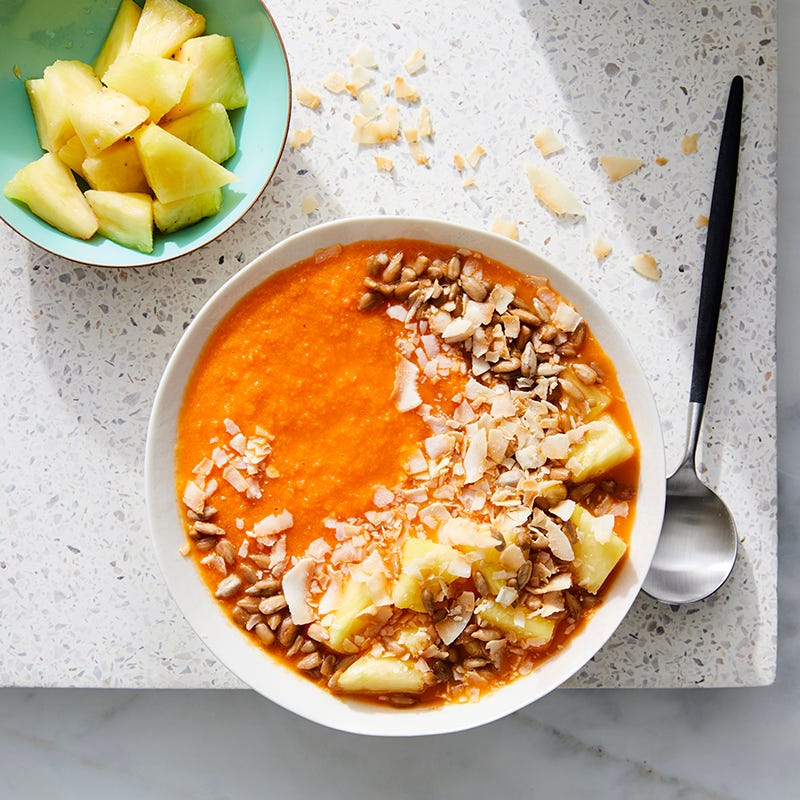 ViktVäktarna - Smoothiebowl med morot och ananas
