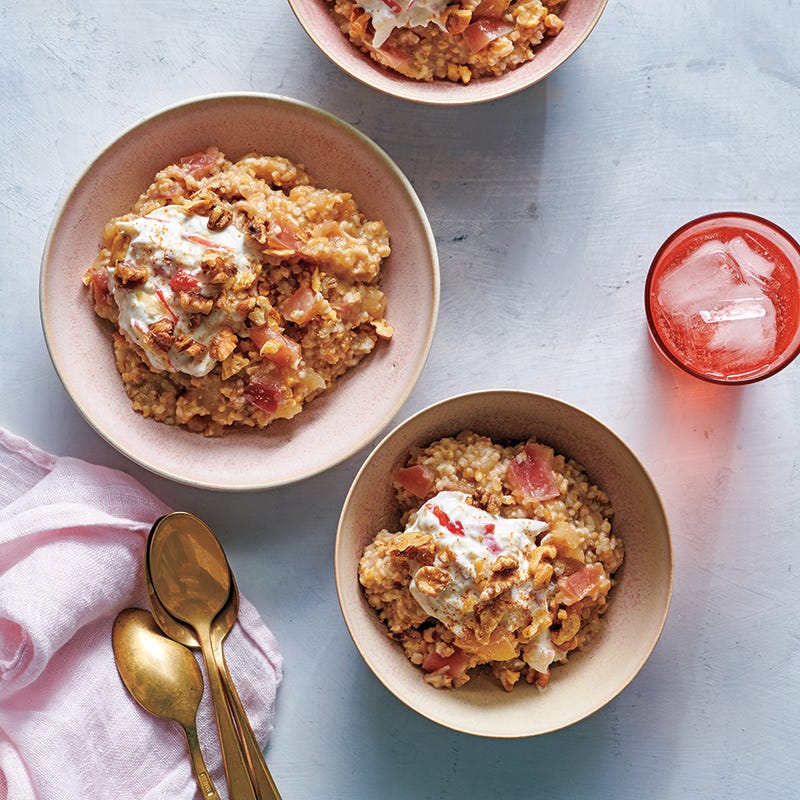 ViktVäktarna - Havrekrossgröt med äppelyoghurt