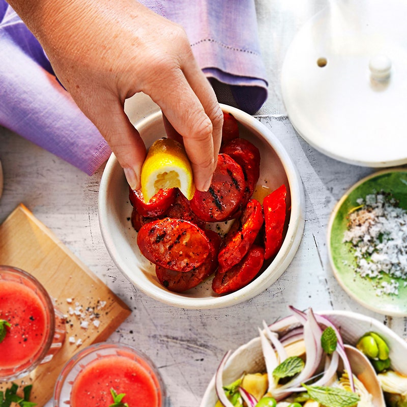 Chargrilled chorizo