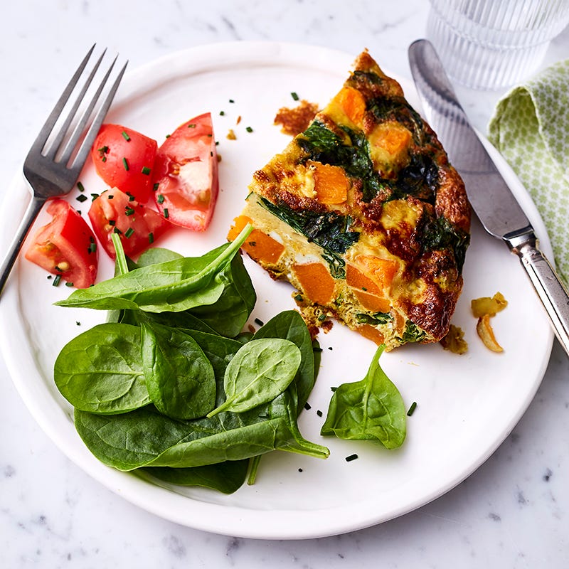ViktVäktarna - Frittata med pumpa och spenat