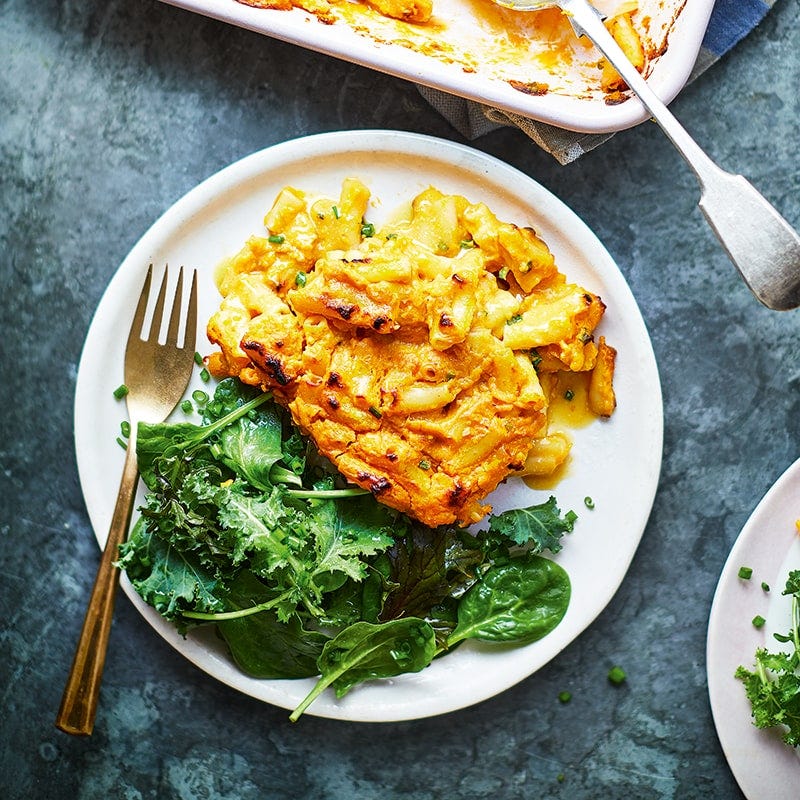 Vegan mac and 'cheese'