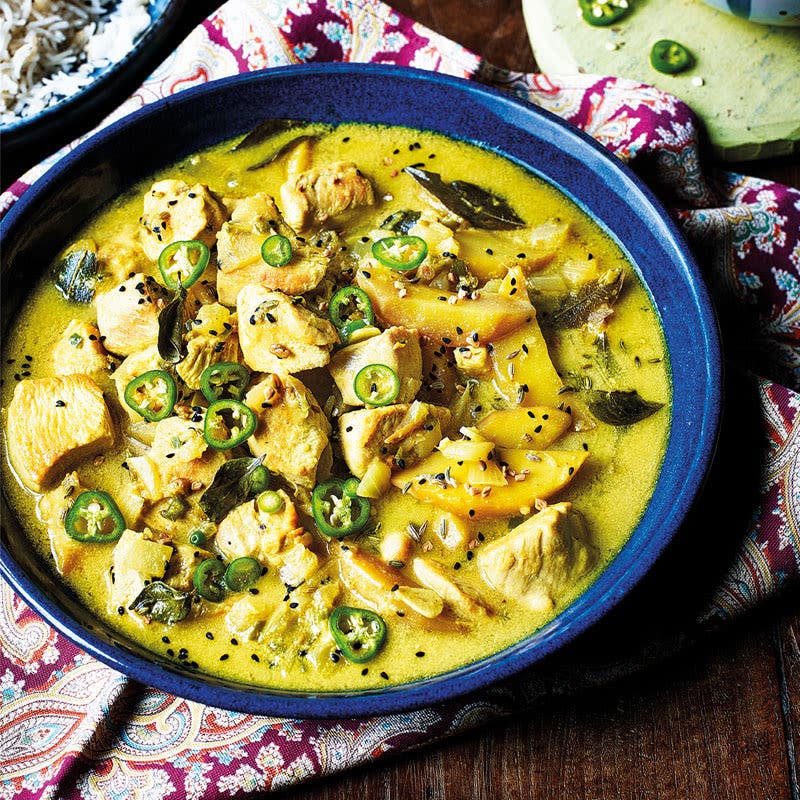 Poulet-Mango-Curry