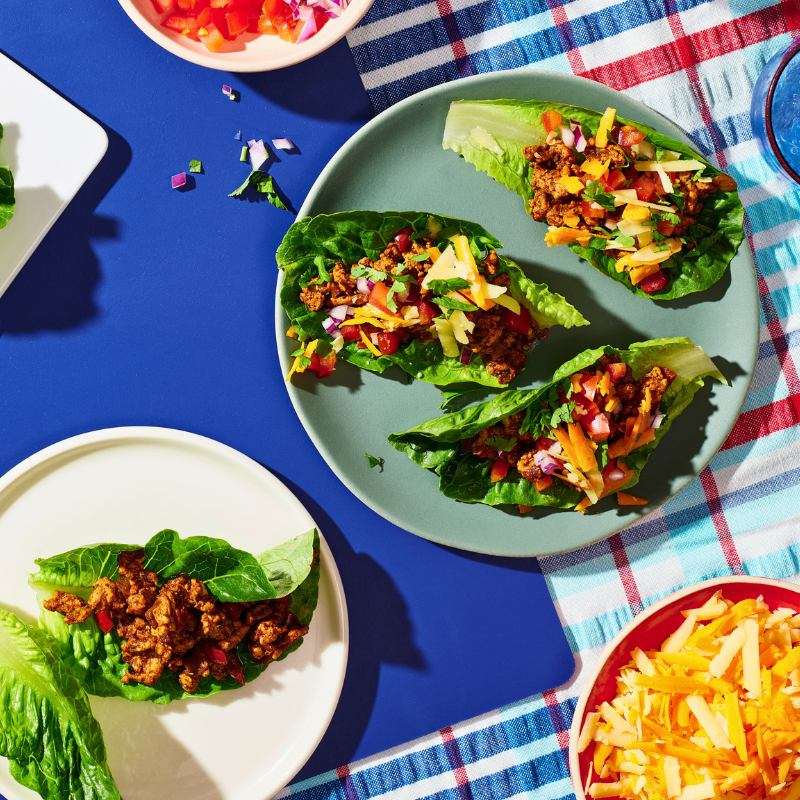 Photo of Turkey taco lettuce cups by WW