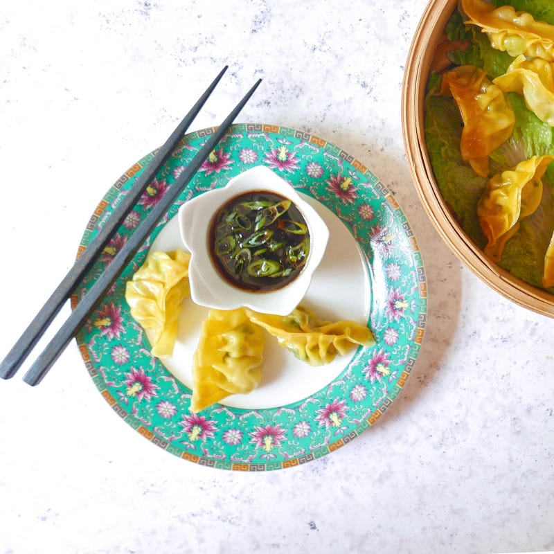 Photo of Turkey and bok choy dumplings by WW