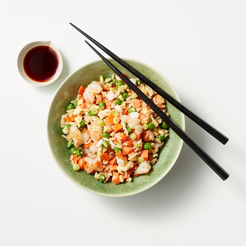 ViktVäktarna - Fried rice med räkor