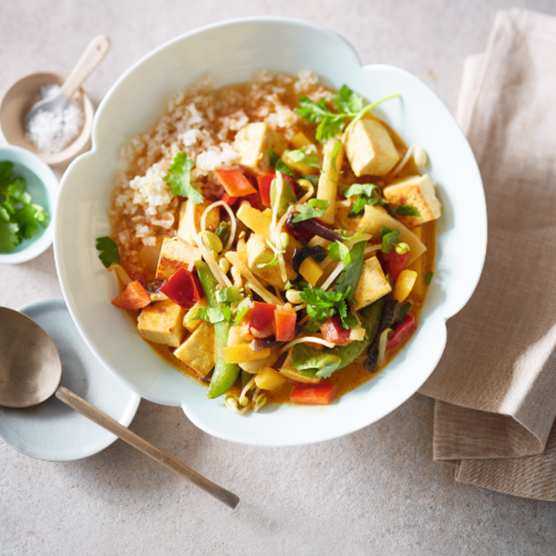 Foto van Snelle tofucurry door WW