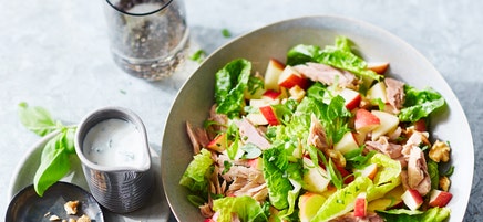Salade de thon aux pommes