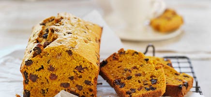 Wholemeal pumpkin cake