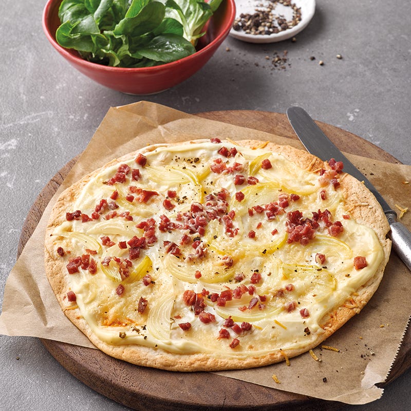 Foto van Snelle ham en uipizza door WW