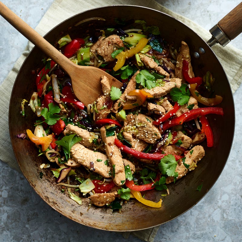 Photo of Turkey, soy & ginger stir-fry by WW