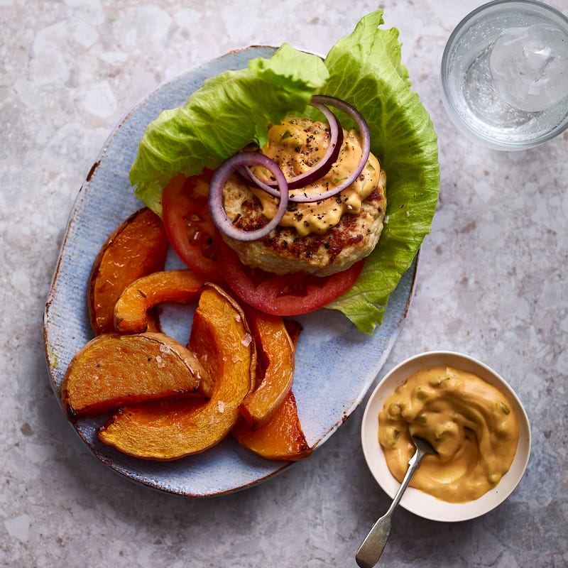 Photo of Turkey lettuce burgers by WW