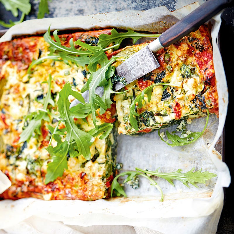 Photo of Tenderstem broccoli, Swiss chard & ricotta bake by WW