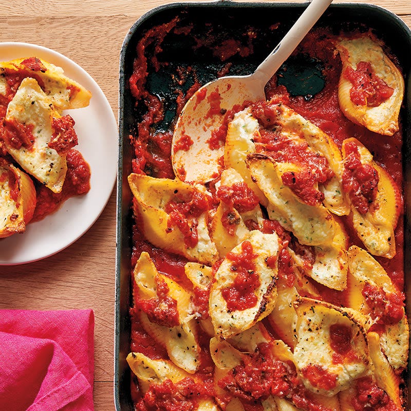 Photo de Pâtes coquilles farcies par WW