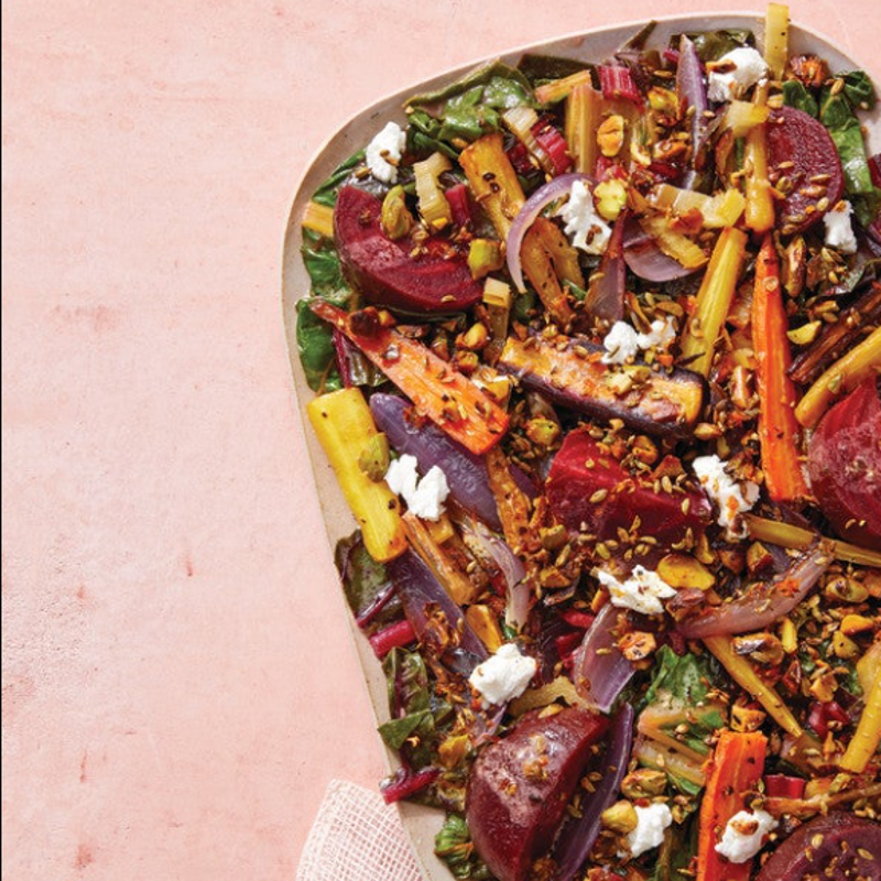 Photo de Salade de betteraves et de légumes rôtis par WW
