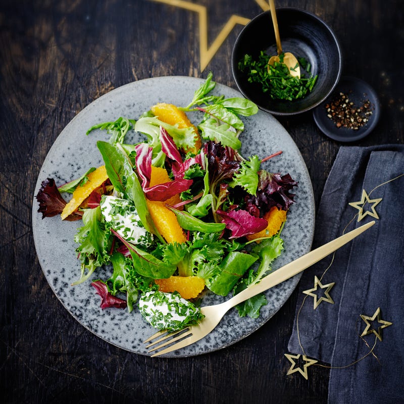 Photo de Salade hivernale aux boulettes de fromage prise par WW