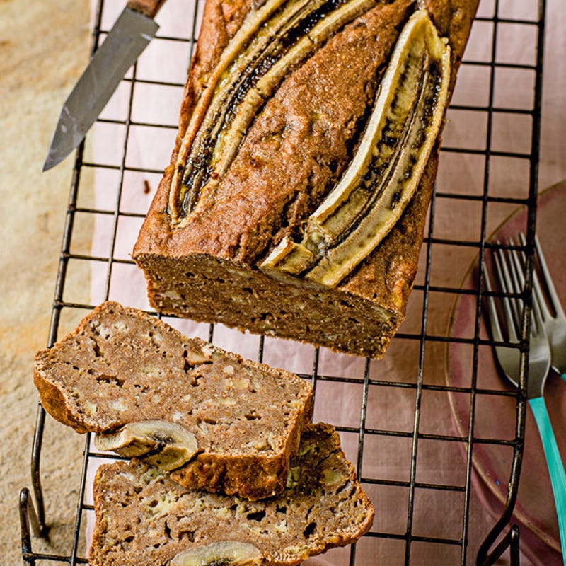 Photo de/du Cake à la banane et aux noix par WW