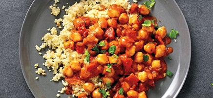 Five-Ingredient Slow-Cooker Chickpea Tikka Masala