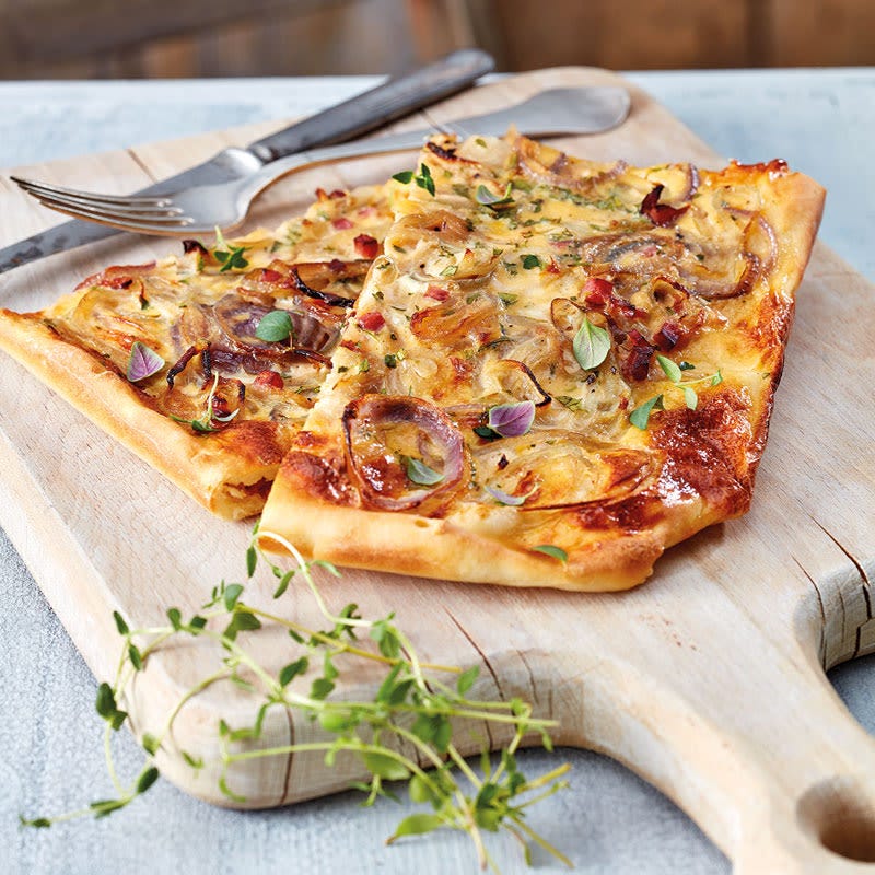 Herzhafter Zwiebelkuchen