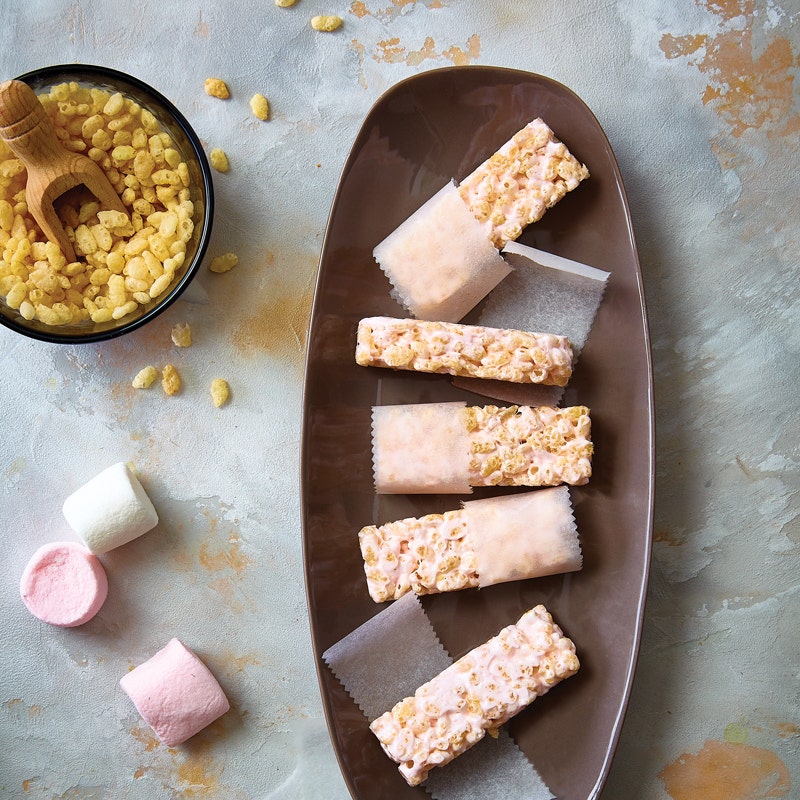Knusperreis-Marshmallows-Riegel