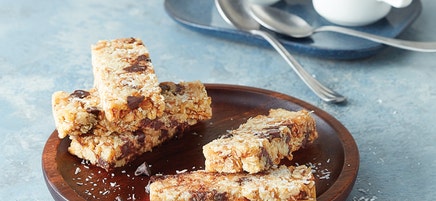 Kokosriegel mit Schokotropfen