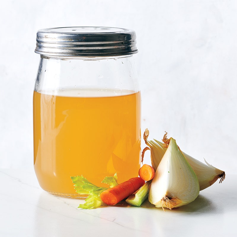 Slow cooker vegetable broth
