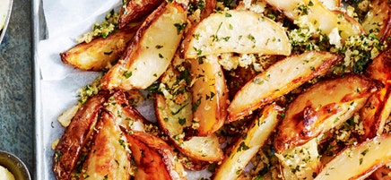 Pommes de terre croustillantes à la gremolata