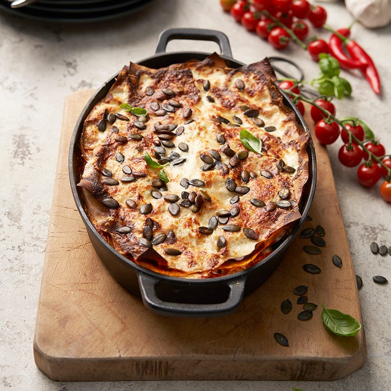 ViktVäktarna - Lasagne med aubergine och färskost