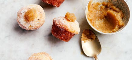 Apple-Cardamom Mini-Muffins