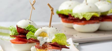 Sandwich BLT d’œufs