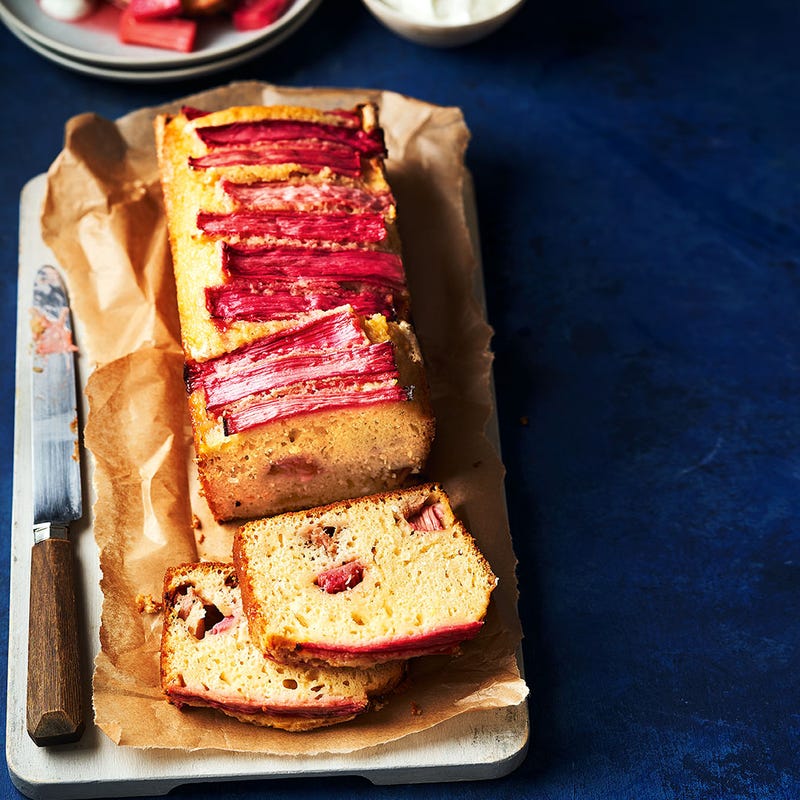 Photo of Rhubarb & custard cake by WW