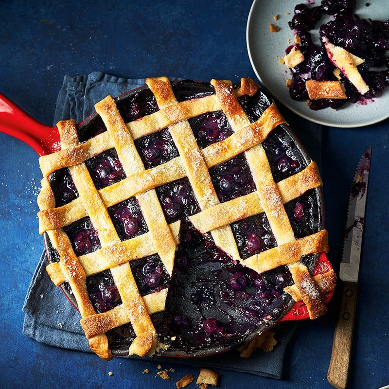 Photo of One-pan  blueberry pie by WW