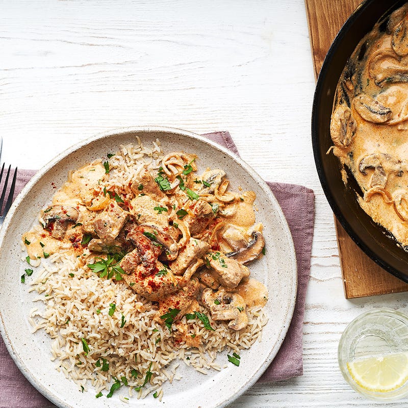 Photo of Pork & mushroom stroganoff by WW