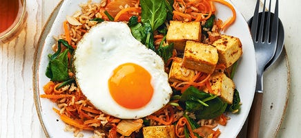 Veggie bibimbap