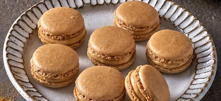 Spekulatius-Macarons