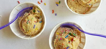 Pâte à biscuit confetti