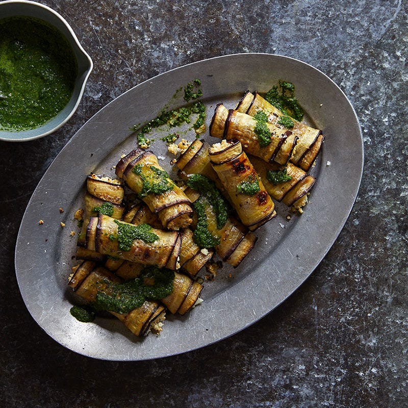 Photo de Brageole d’aubergine avec riz de chou-fleur par WW