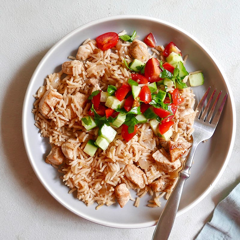 Photo of One-pot coriander chicken and rice by WW