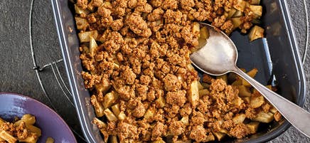 Crumble de pomme aux spéculoos