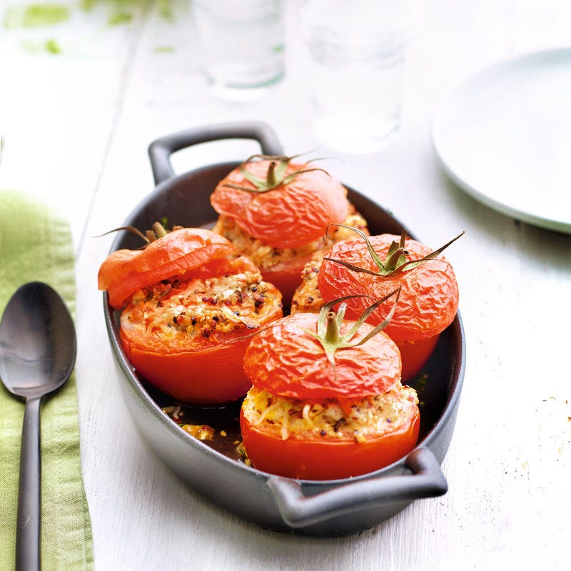 Foto van Tomaten gevuld met quinoa en tofu door WW