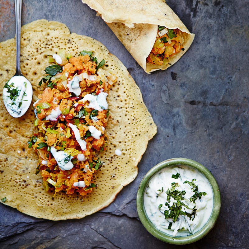 Photo de Crêpes farcies à la patate douce prise par WW