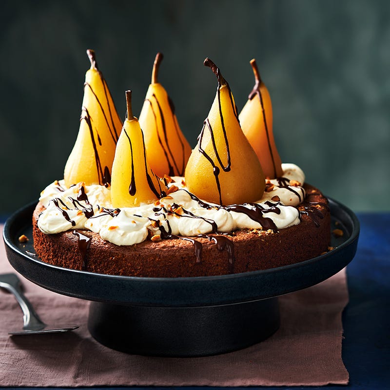 Photo of Chocolate, pear & hazelnut torte by WW