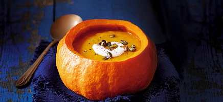 Pumpa- och morotssoppa