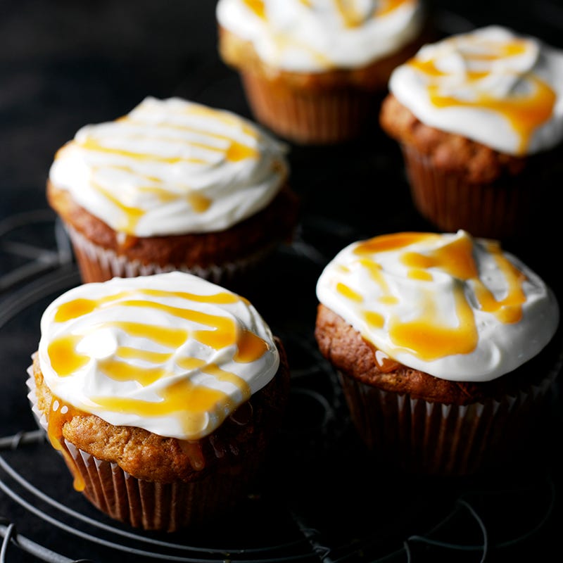 ViktVäktarna - Pumpamuffins med färskosttäcke