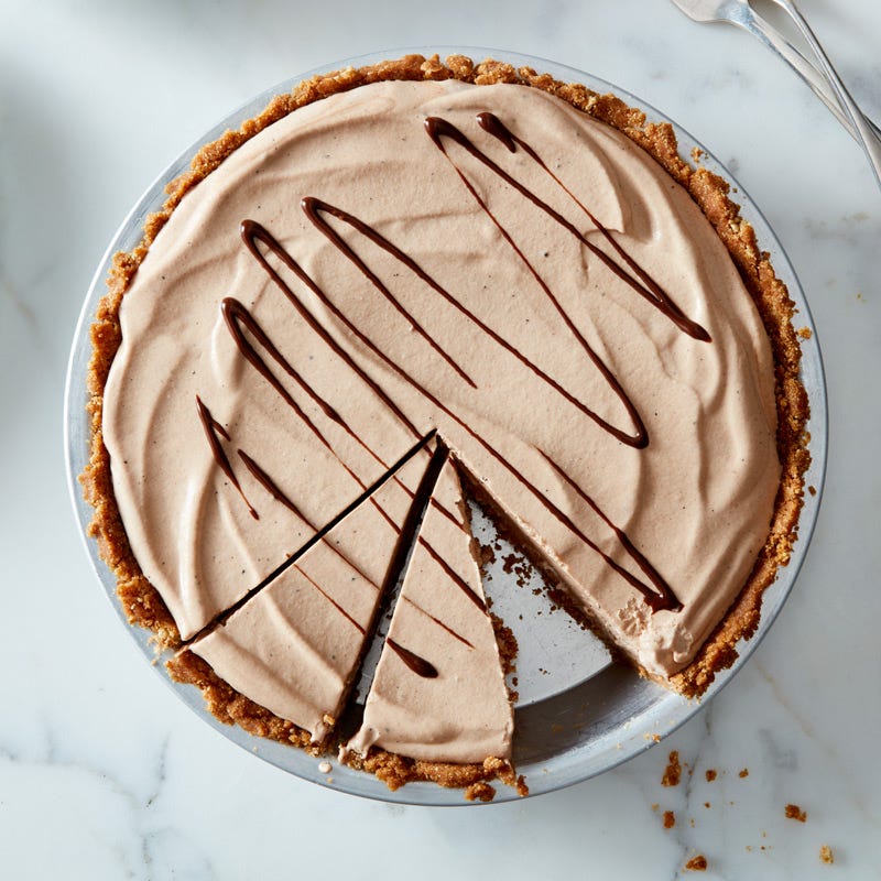 Photo of Frozen chocolate chip-peanut butter pie by WW